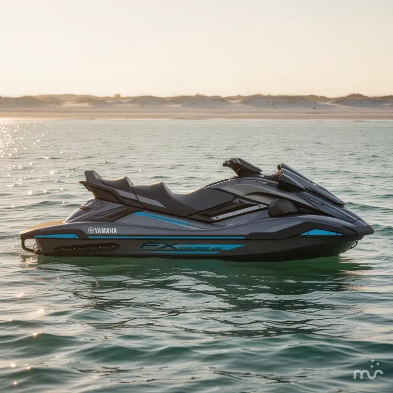 Slide: The Image of Yamaha FX CRUISER HO W/AUDIO- CARBON/TITAN GRAY 2023 - 2