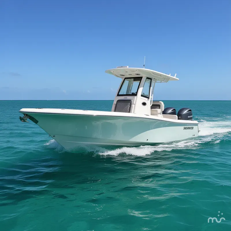 Slide: The Image of Shearwater 270 SS Open Carolina 2026 - 1