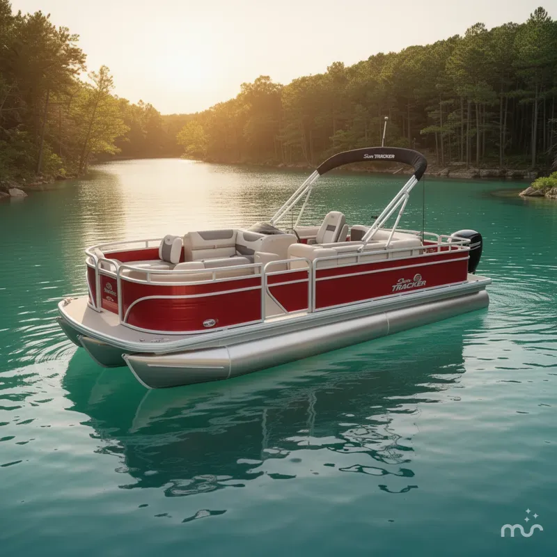 The Image of Sun Tracker Fishin' Barge 22 DLX 2026 - 0