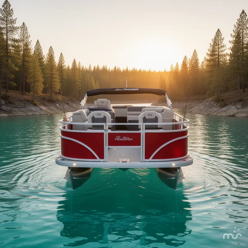 Slide: The Image of Sun Tracker Fishin' Barge 22 DLX 2026 - 3