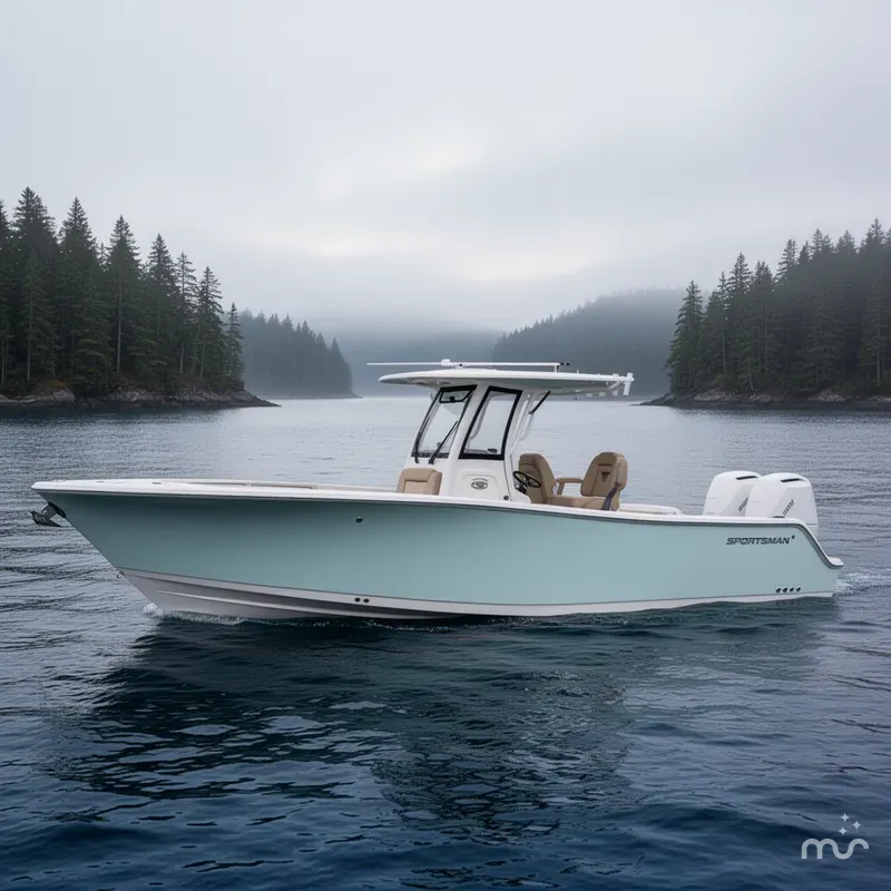 Slide: The Image of Sportsman Heritage 261 Center Console 2026 - 2