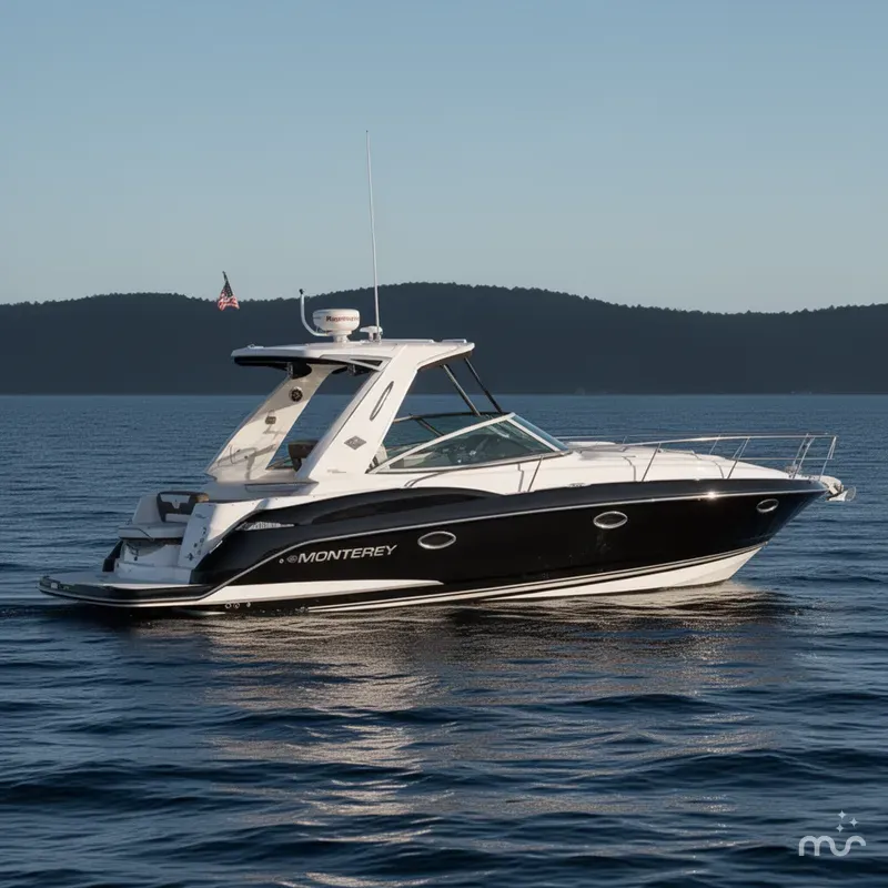 Slide: The Image of Monterey 335 Sport Yacht 2016 - 0
