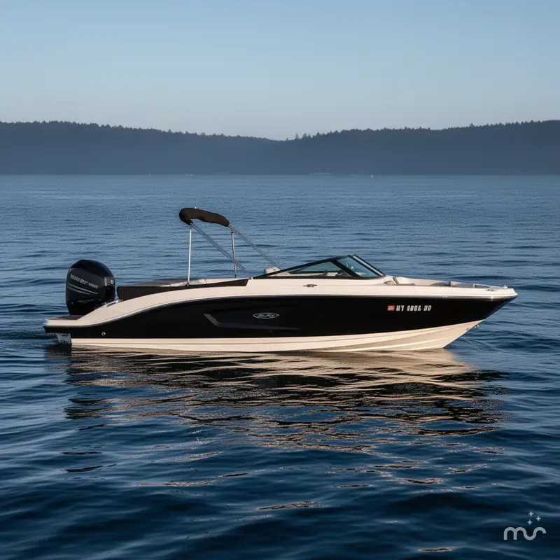 Slide: The Image of Sea Ray SPX 210 Outboard 2018 - 2