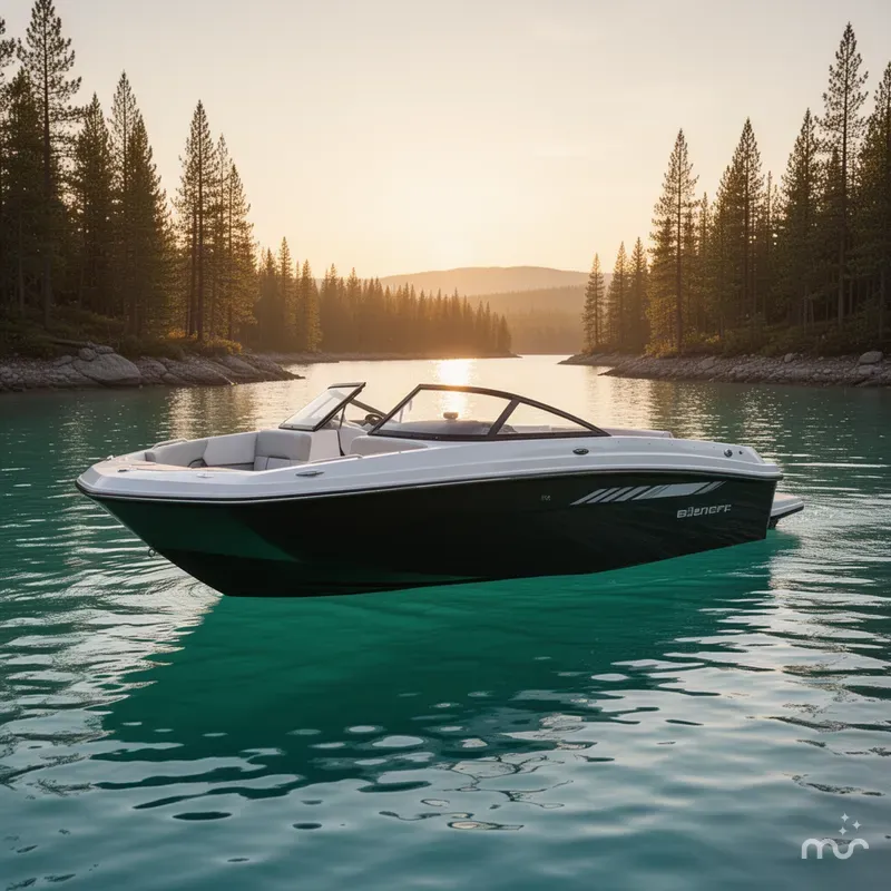 Slide: The Image of Bayliner Deckboat E16 Limited 2026 - 2