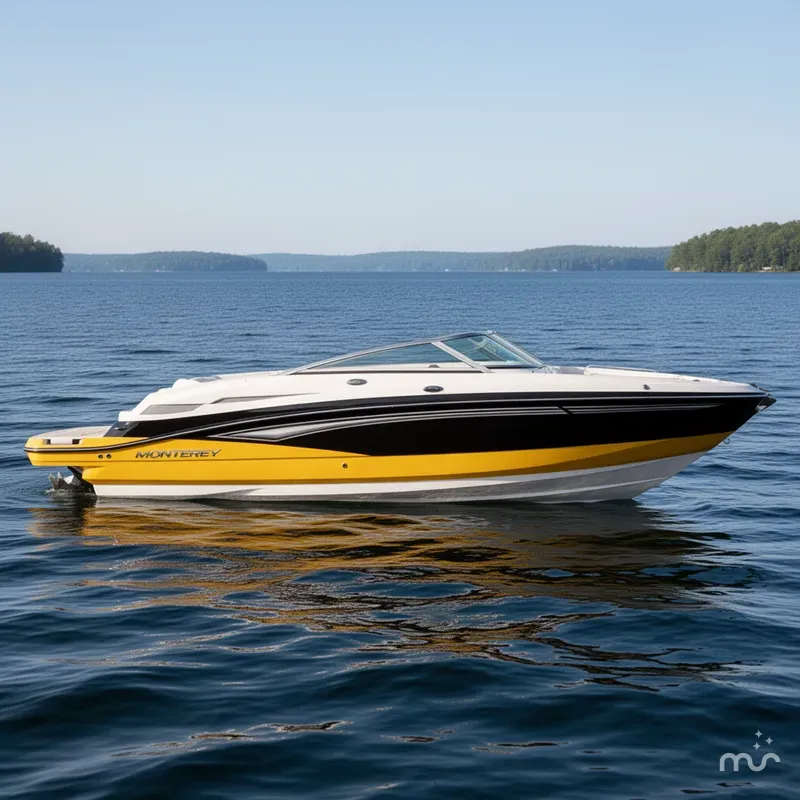 Slide: The Image of Monterey M3 Sport Boat 2011 - 0