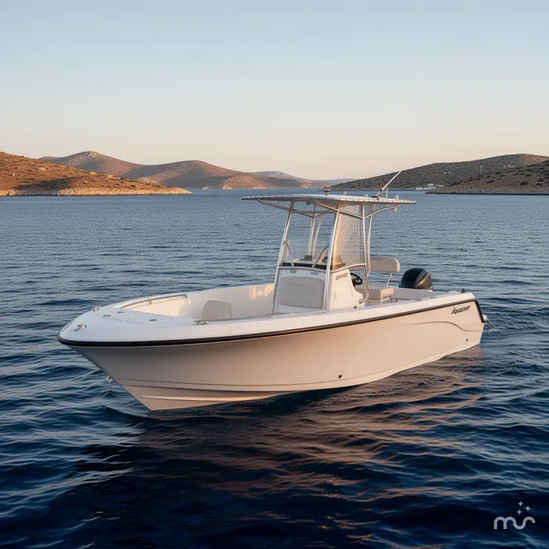 Slide: The Image of Aquasport 2200 Center Console 2024 - 2