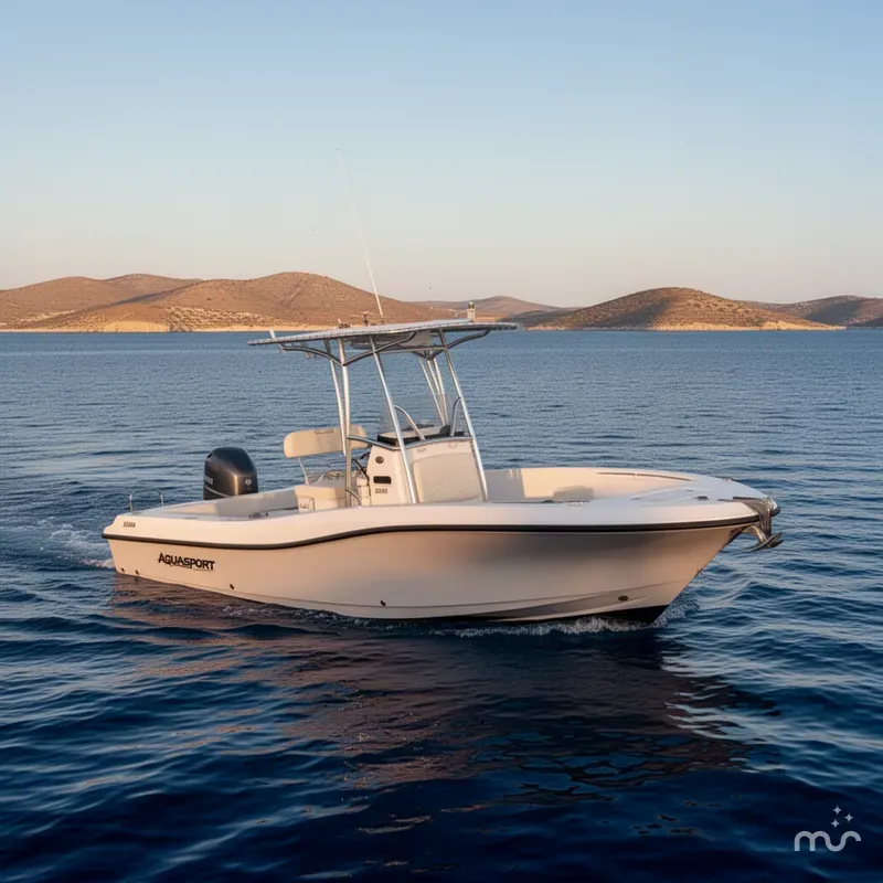 Slide: The Image of Aquasport 2200 Center Console 2024 - 2