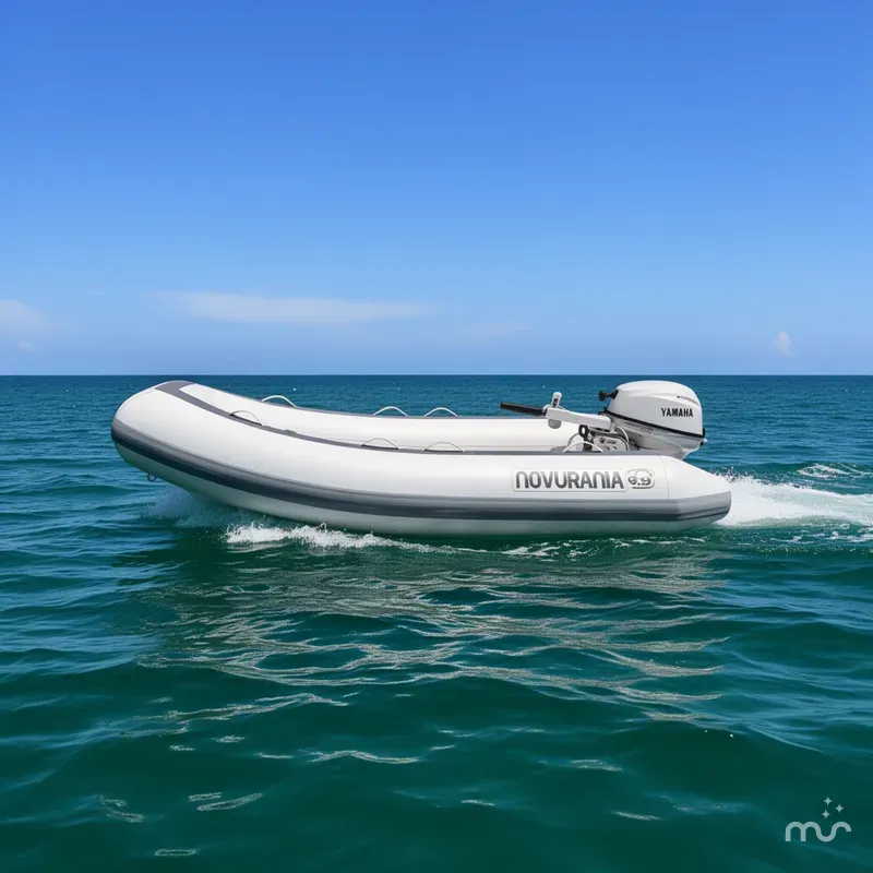 Slide: The Image of Novurania TR 270 w/ Yamaha 9.9 2025 - 2