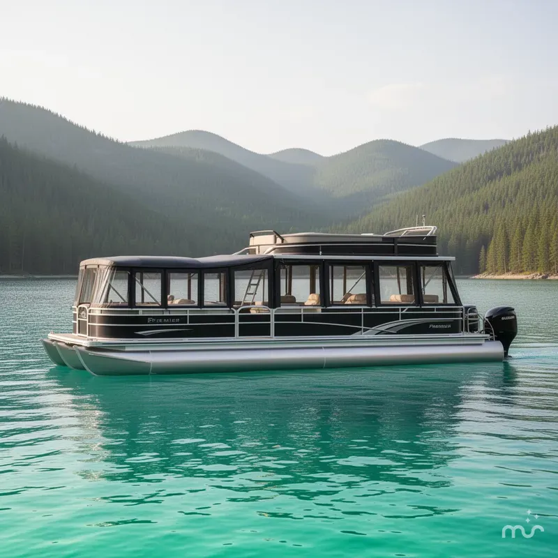 Slide: The Image of Premier 310 Boundary Waters Rev Top Deck 2021 - 2