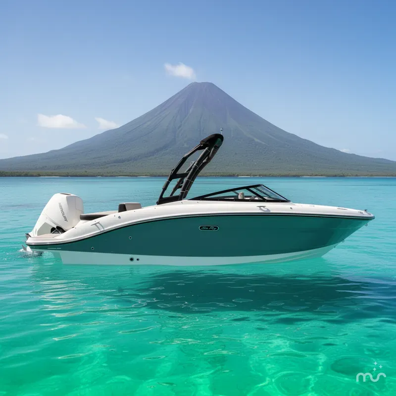 Slide: The Image of Sea Ray SPX 210 Outboard 2026 - 2