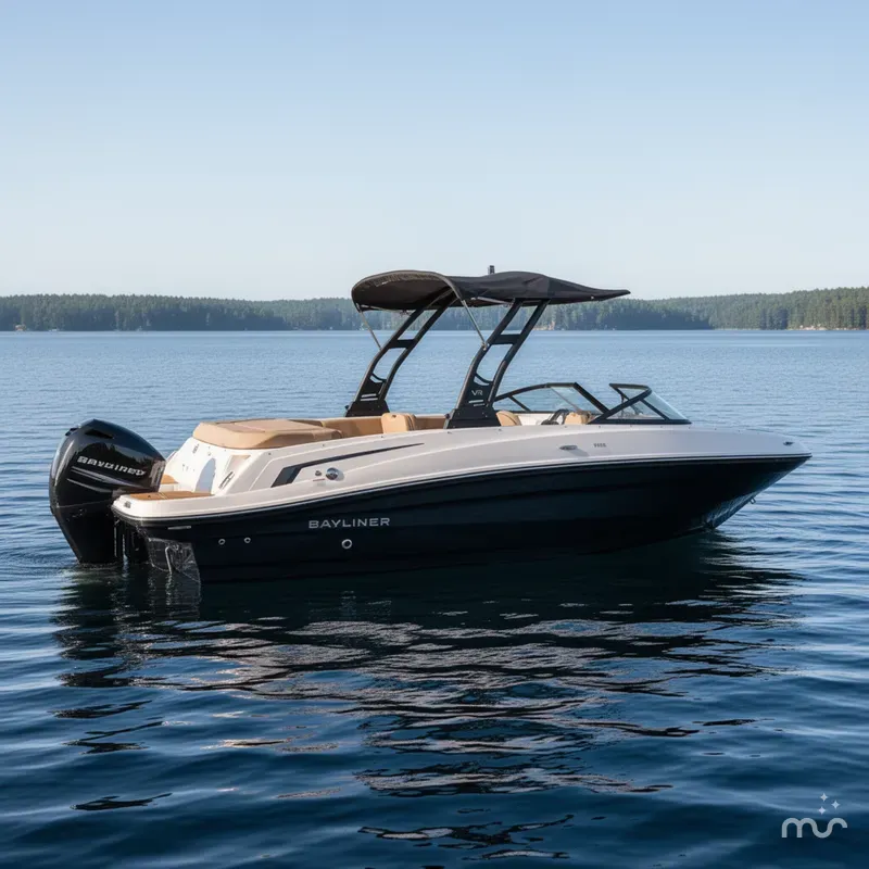 Slide: The Image of Bayliner VR6 Bowrider OB 2026 - 0