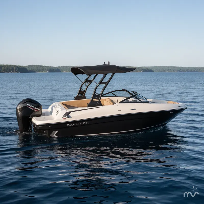 Slide: The Image of Bayliner VR4 Bowrider OB 2026 - 0