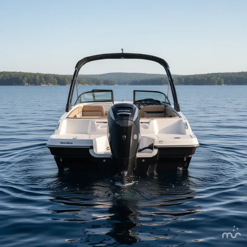 Slide: The Image of Bayliner VR4 Bowrider OB 2026 - 2
