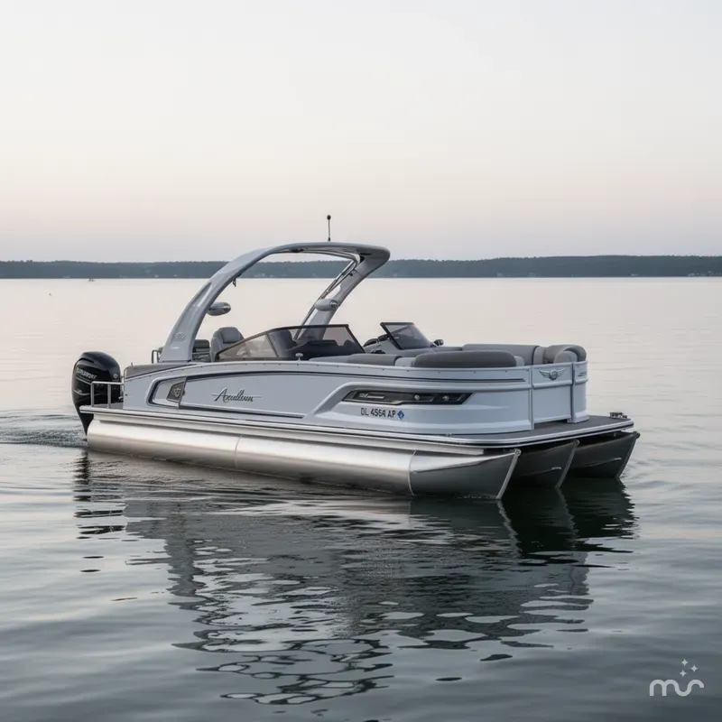 Slide: The Image of Avalon Excalibur 2585 Windshield Elite, Tri Toon High Performance, Single 450R 2023 - 0
