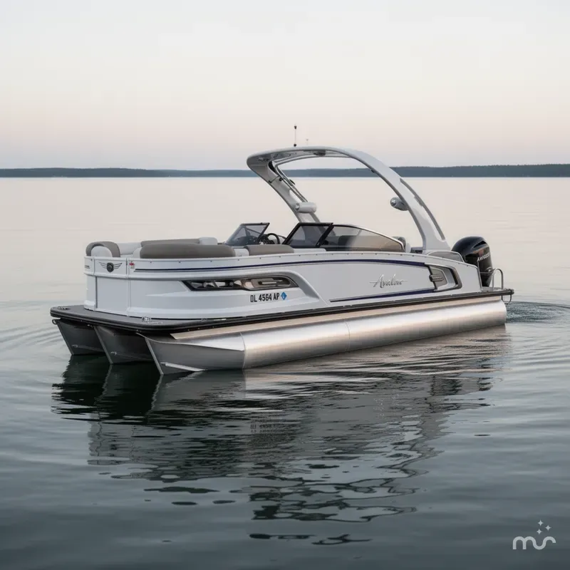Slide: The Image of Avalon Excalibur 2585 Windshield Elite, Tri Toon High Performance, Single 450R 2023 - 1