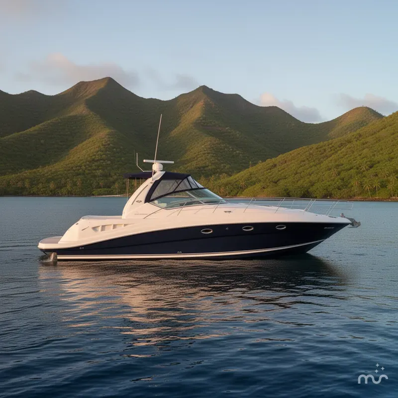 Slide: The Image of Sea Ray 420 Sundancer 2003 - 2