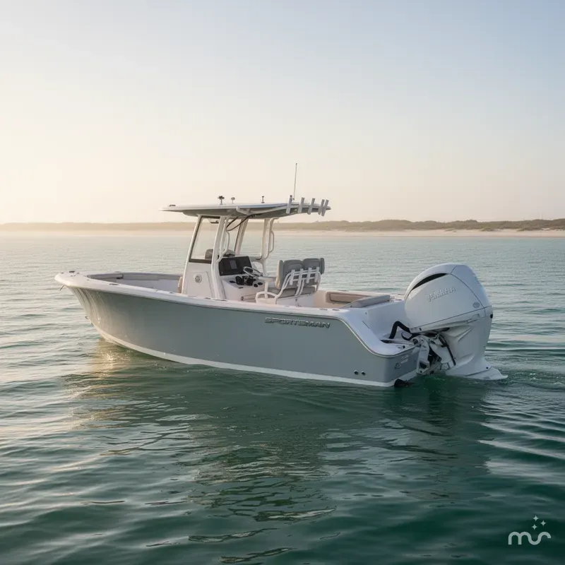 Slide: The Image of Sportsman Open 252 Center Console 2026 - 2