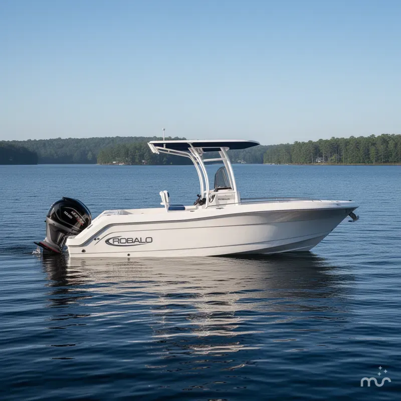 Slide: The Image of Robalo R222 Explorer 2026 - 2