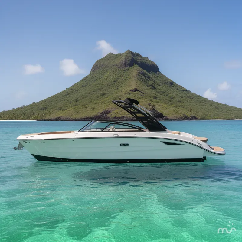 Slide: The Image of Sea Ray SDX 270 2026 - 2
