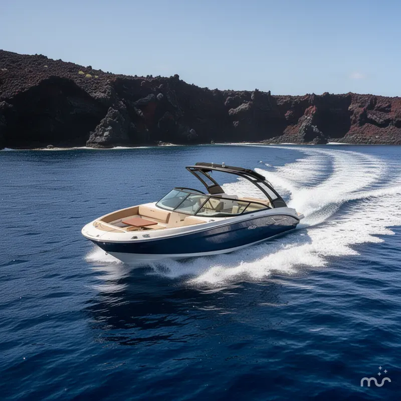 Slide: The Image of Sea Ray SDX 230 2026 - 2