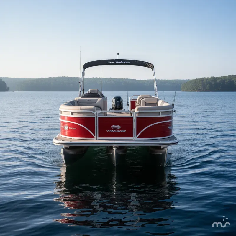Slide: The Image of Sun Tracker Fishin' Barge 22 DLX 2026 - 1