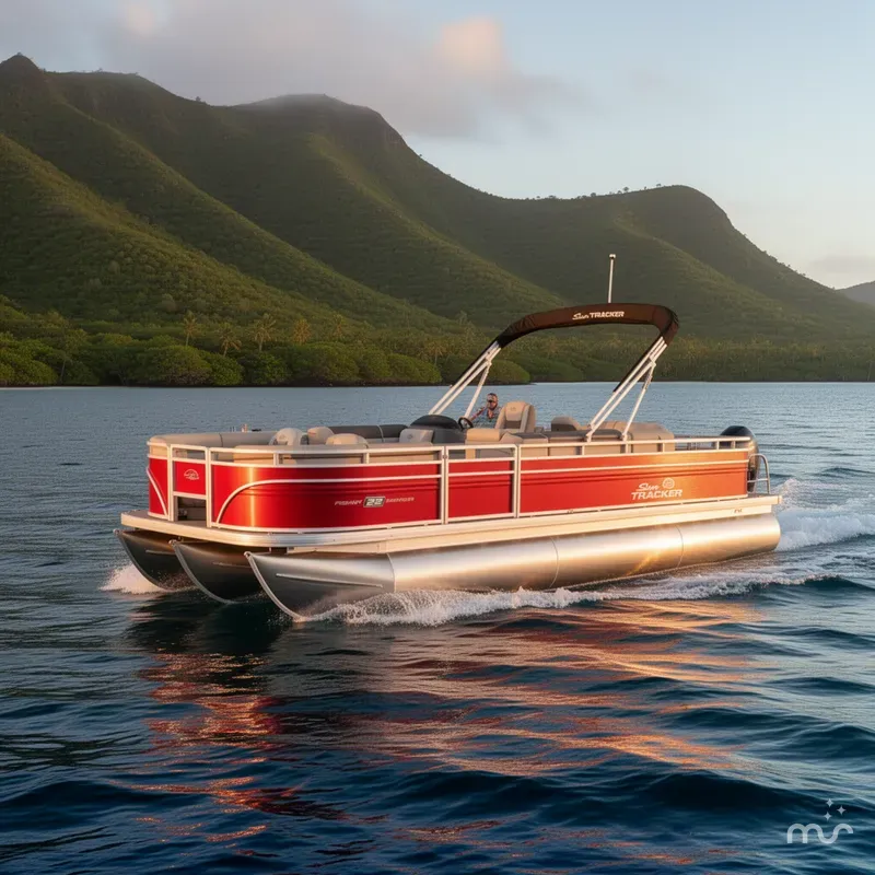 Slide: The Image of Sun Tracker Fishin' Barge 22 XP3 2026 - 4