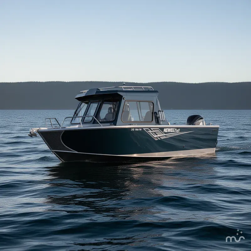 Slide: The Image of Hewescraft Ocean Pro 240 2026 - 1