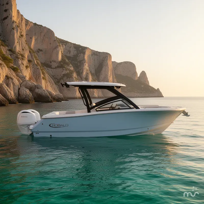Slide: The Image of Robalo Dual Console R 257 2026 - 2