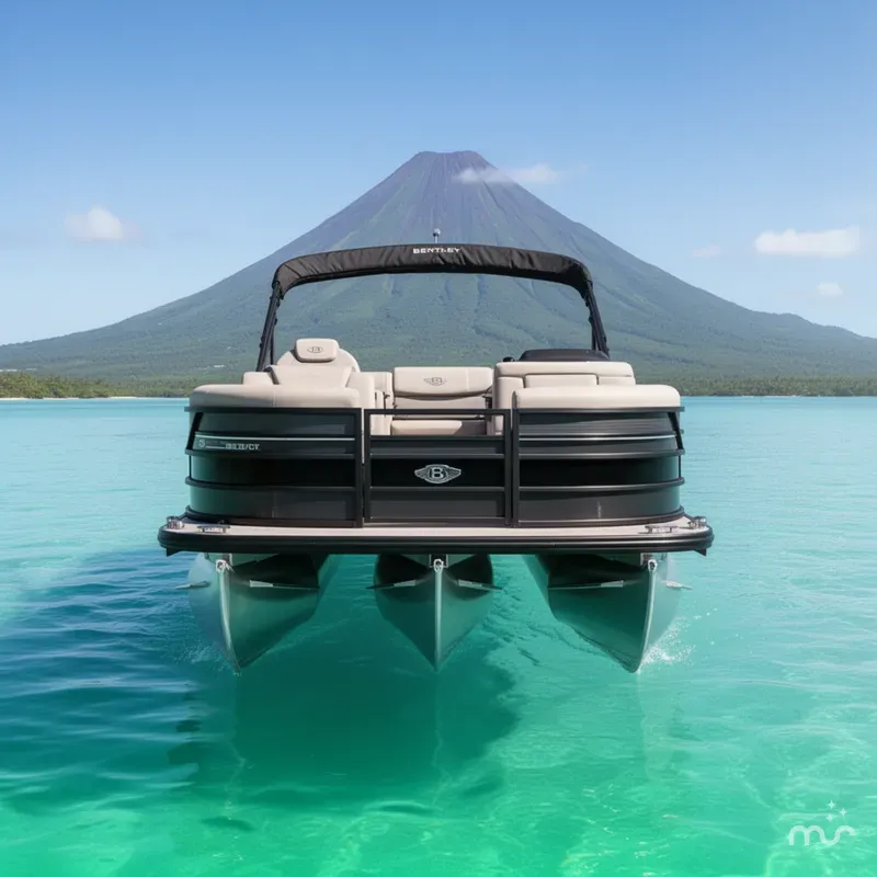 Slide: The Image of Bentley Pontoons Elite 223 Swingback Bench 2026 - 1