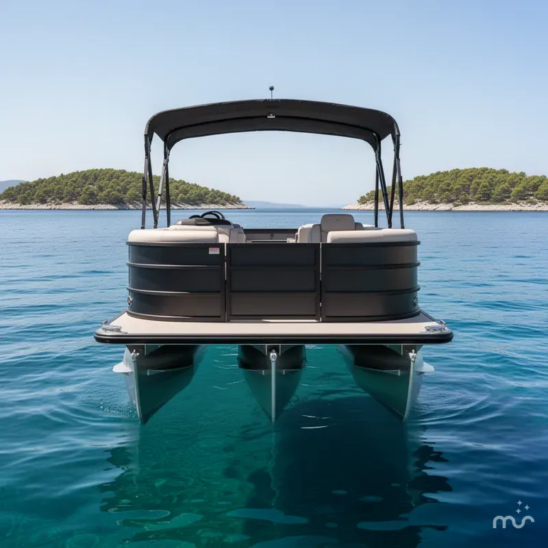 Slide: The Image of Bentley Pontoons Legacy 243 Navigator 2026 - 1