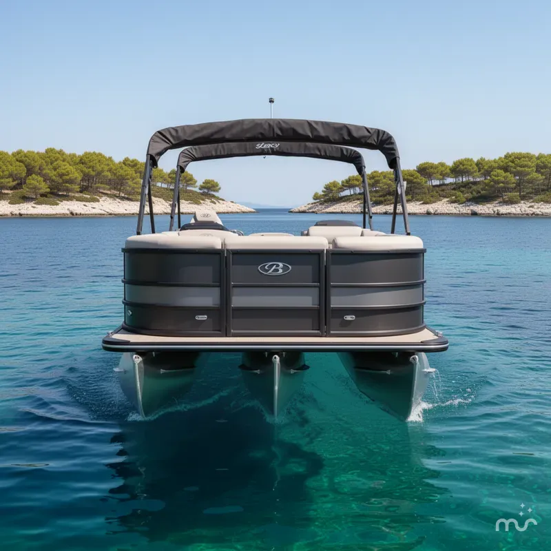 Slide: The Image of Bentley Pontoons Legacy 243 Navigator 2026 - 3