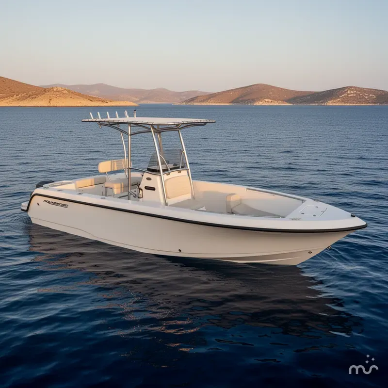 Slide: The Image of Aquasport 2200 Center Console 2024 - 2