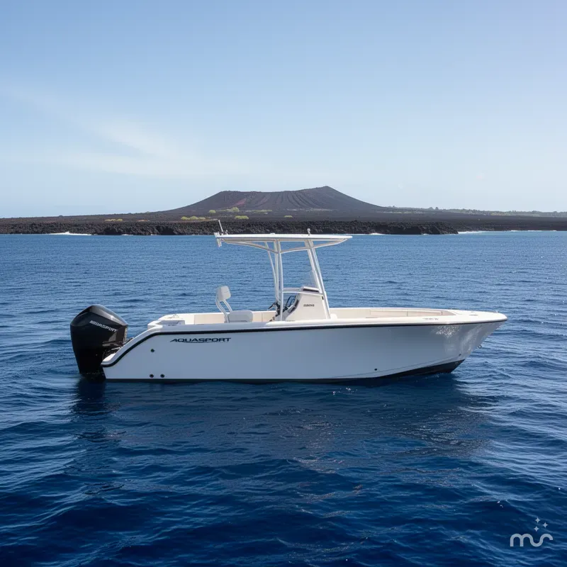 Slide: The Image of Aquasport 2200 Center Console 2024 - 2