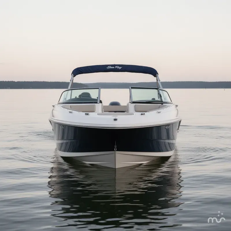 Slide: The Image of Sea Ray 240 Sundeck Outboard 2014 - 2