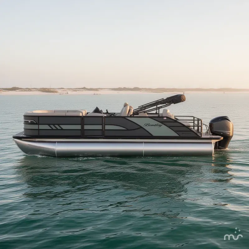Slide: The Image of Bentley Pontoons Elite 223 Swingback 2026 - 1