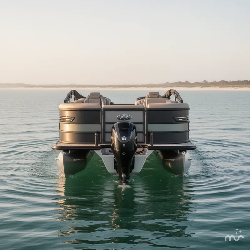 Slide: The Image of Bentley Pontoons Elite 223 Swingback 2026 - 2