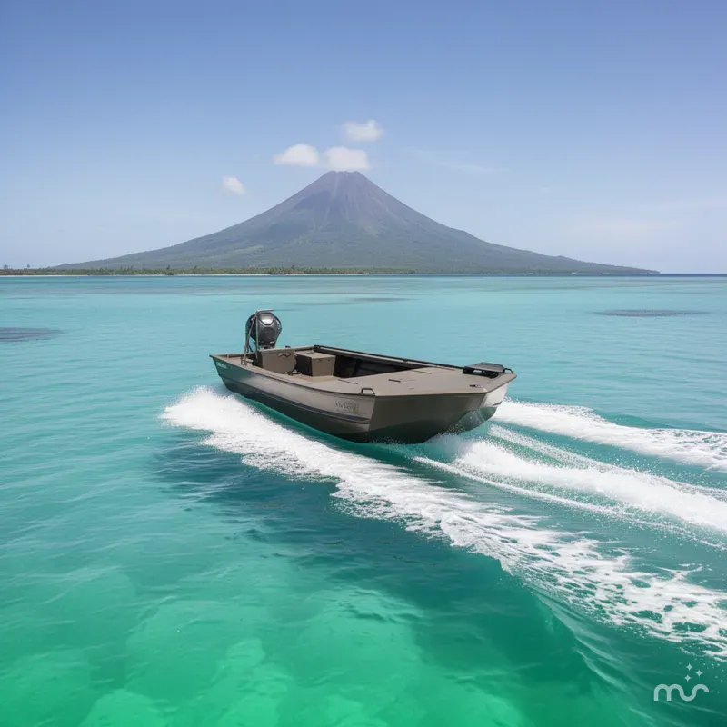 Slide: The Image of Go-Devil 18x60 Surface Drive Boat 2026 - 2