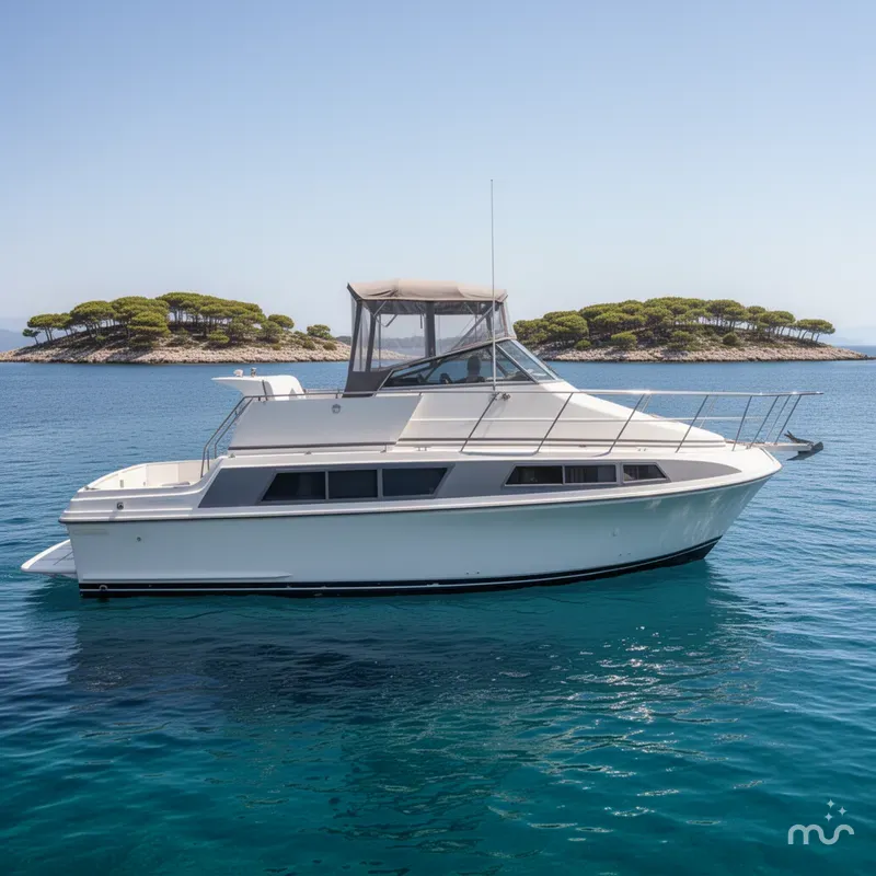The Image of Carver Yachts 330 Mariner 1995 - 0
