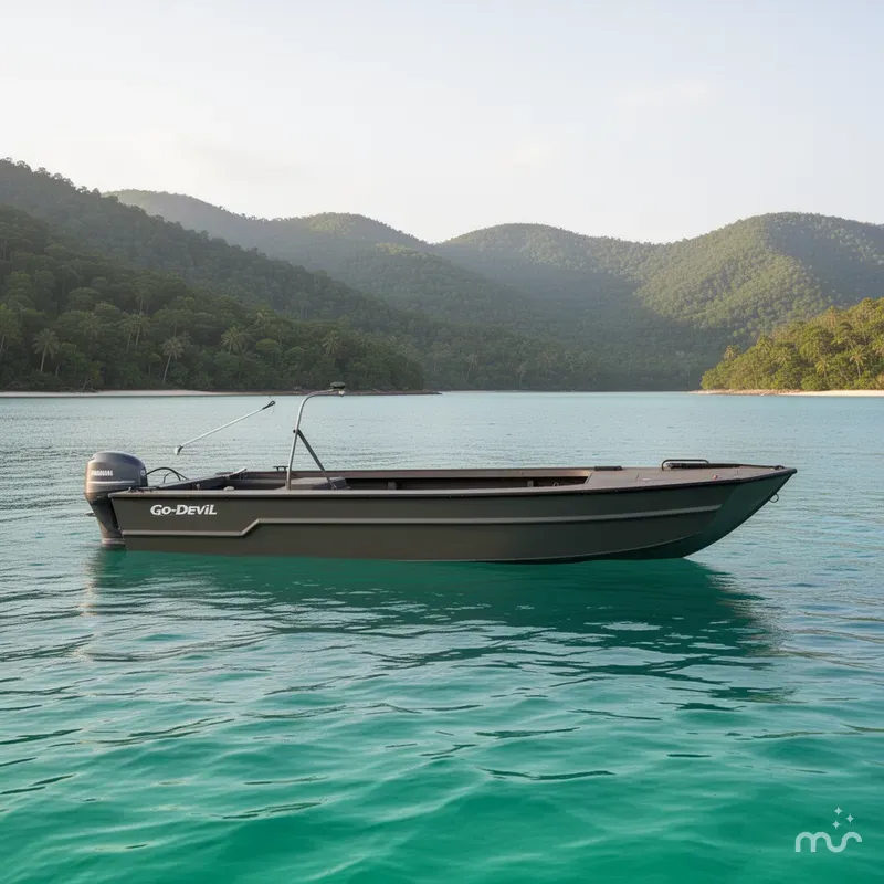 Slide: The Image of Go-Devil 18x54 Surface Drive Boat 2026 - 2