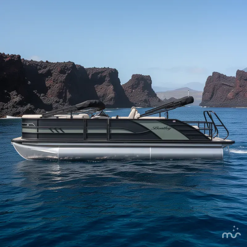 Slide: The Image of Bentley Pontoons Elite 223 Swingback 2026 - 2