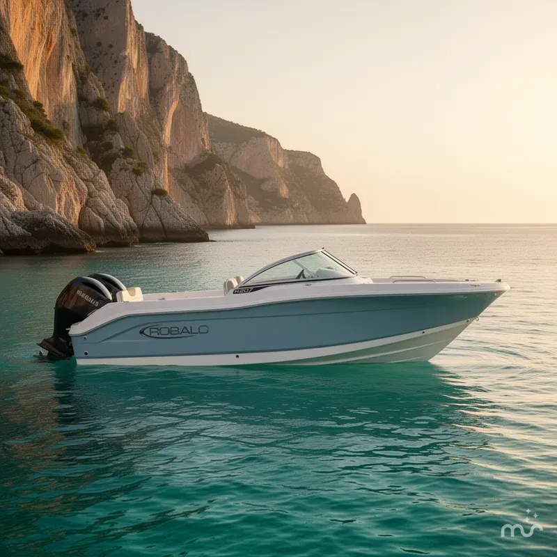 Slide: The Image of Robalo R207 Dual Console 2026 - 2