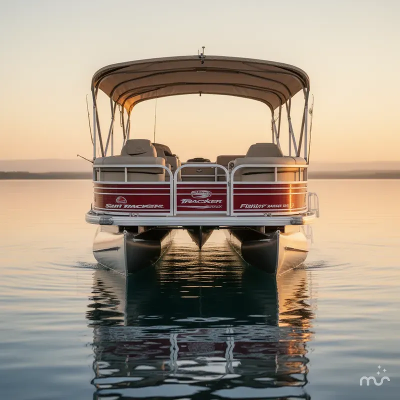 Slide: The Image of Sun Tracker Fishin' Barge 20 DLX 2021 - 3