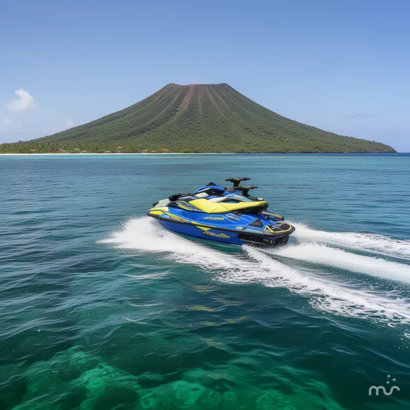Slide: The Image of Yamaha JETBLASTER PRO 3-AZURE BLUE/LUNAR YELLOW 2026 - 2