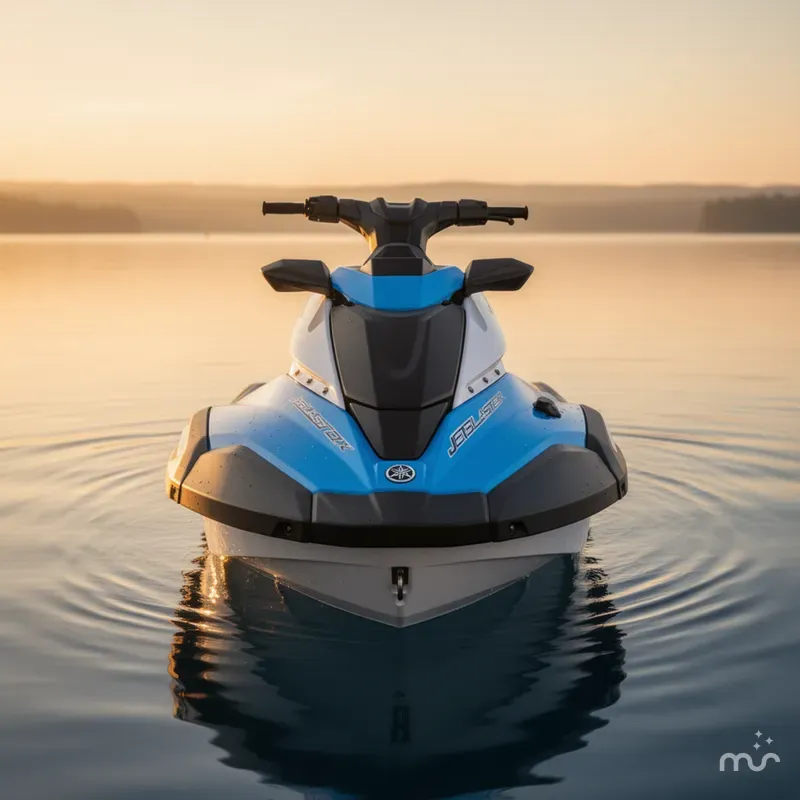 Slide: The Image of Yamaha JETBLASTER DLX 3-AZURE BLUE/WHITE 2026 - 3