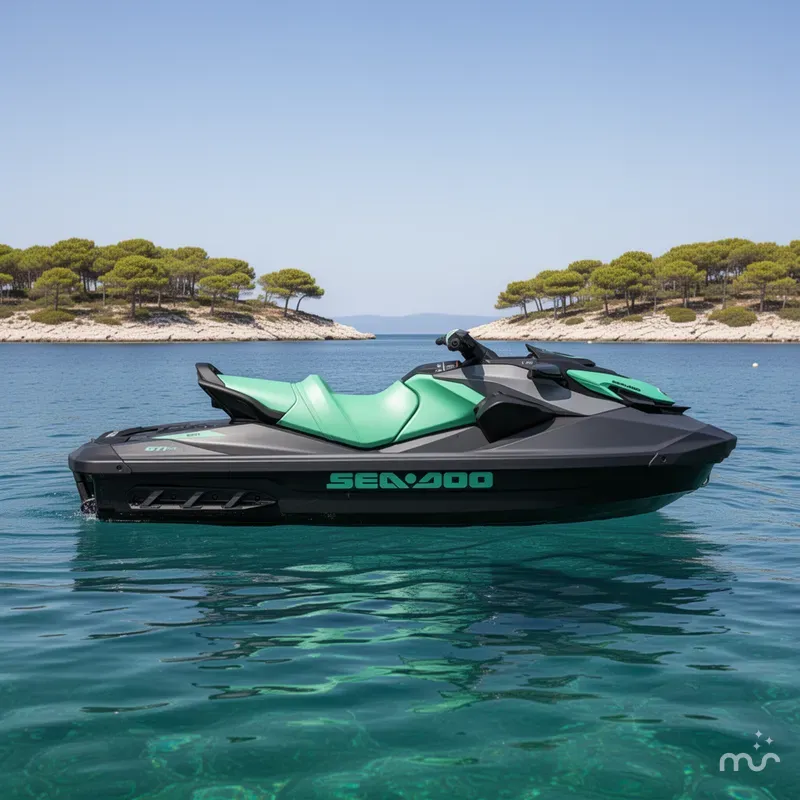 Slide: The Image of Sea-Doo GTI SE 170 Tech Package, Audio, iDF, iBR 2026 - 2