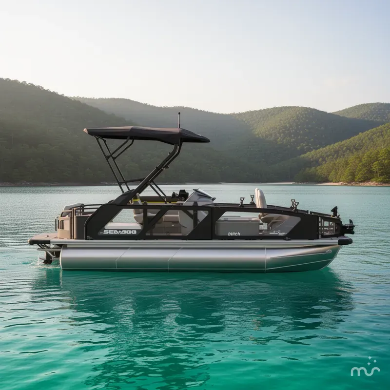 The Image of Sea-Doo Switch Fish™ 21 - 230 hp Galvanized 2026 - 0