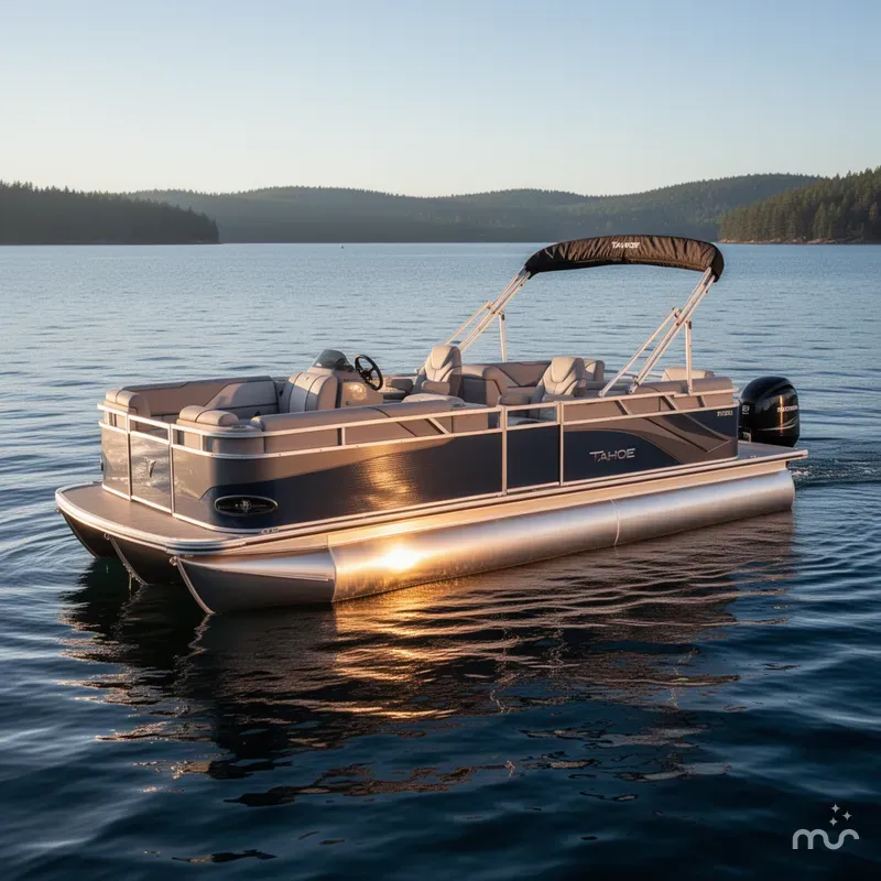 Slide: The Image of Tahoe Sport 2180 Quad Lounge & Honda 4-Stroke EFI 2026 - 2