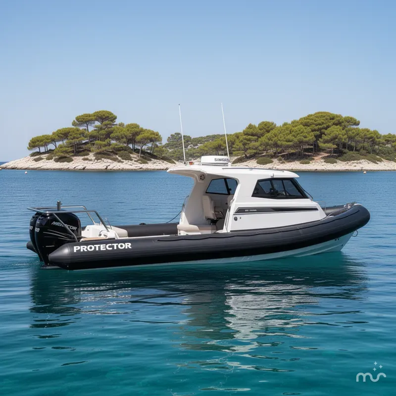 Slide: The Image of Protector 330 Targa / EQUIPPED / MERC' 400 HP 2024 - 2