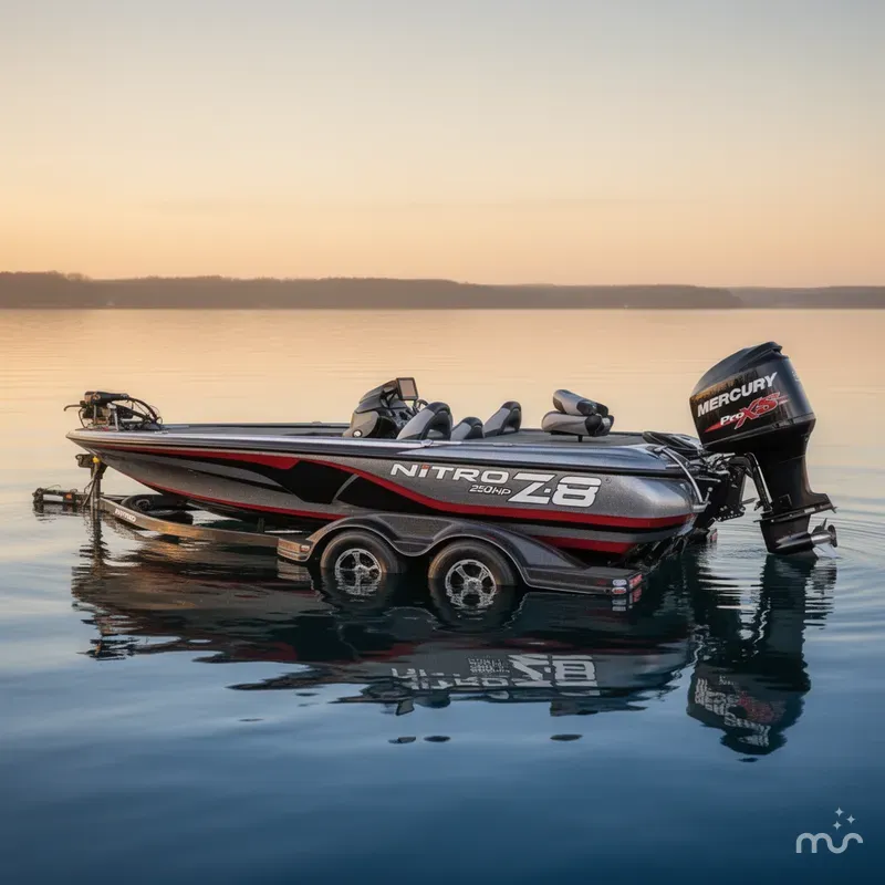 Slide: The Image of Nitro Z-8 w/250HP Mercury Pro-XS 2015 - 1
