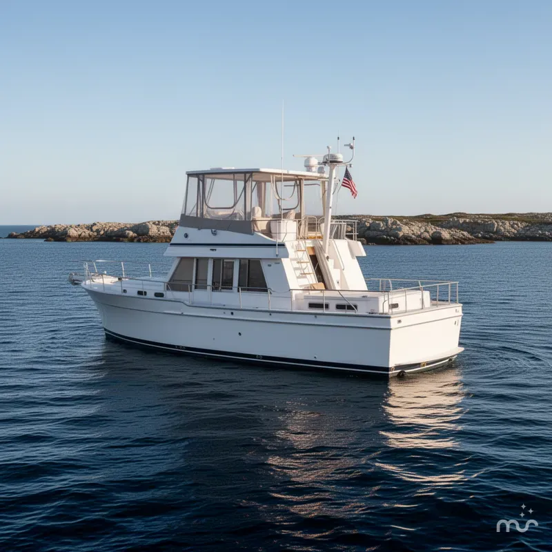 Slide: The Image of Mainship 430 Trawler 1999 - 2